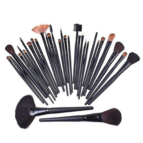 32Pcs Professional Makeup Brush Set Essential Cosmetic Make Up Brushes Kit