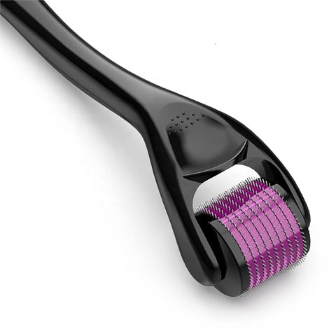 (1.5 MM) Royality Brand Anti Hair Loss Dermatology Therapy System 540 Microneedle Skin Roller Needle Derma Roller, For Face Skin Care Micro Needle for Hair Regrowth Beard Growth