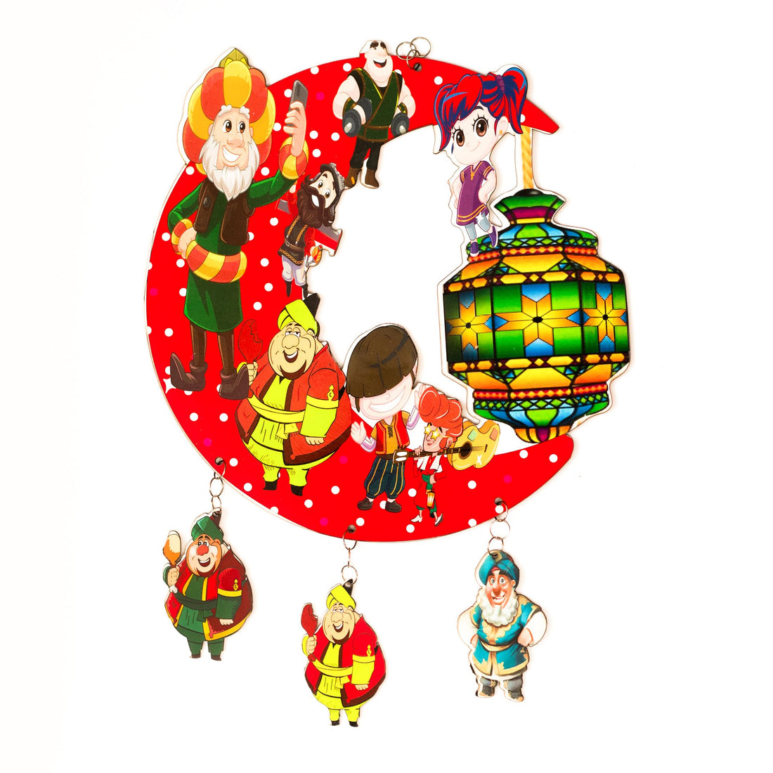 Funoni Ramadan Offers - Large Size 30 Cents Wooden Wall Hanging Decorations Cool and Beautiful New Trend Home Decor Very Cool Ramadan Mubarak Decorations FD1 (Model 3)