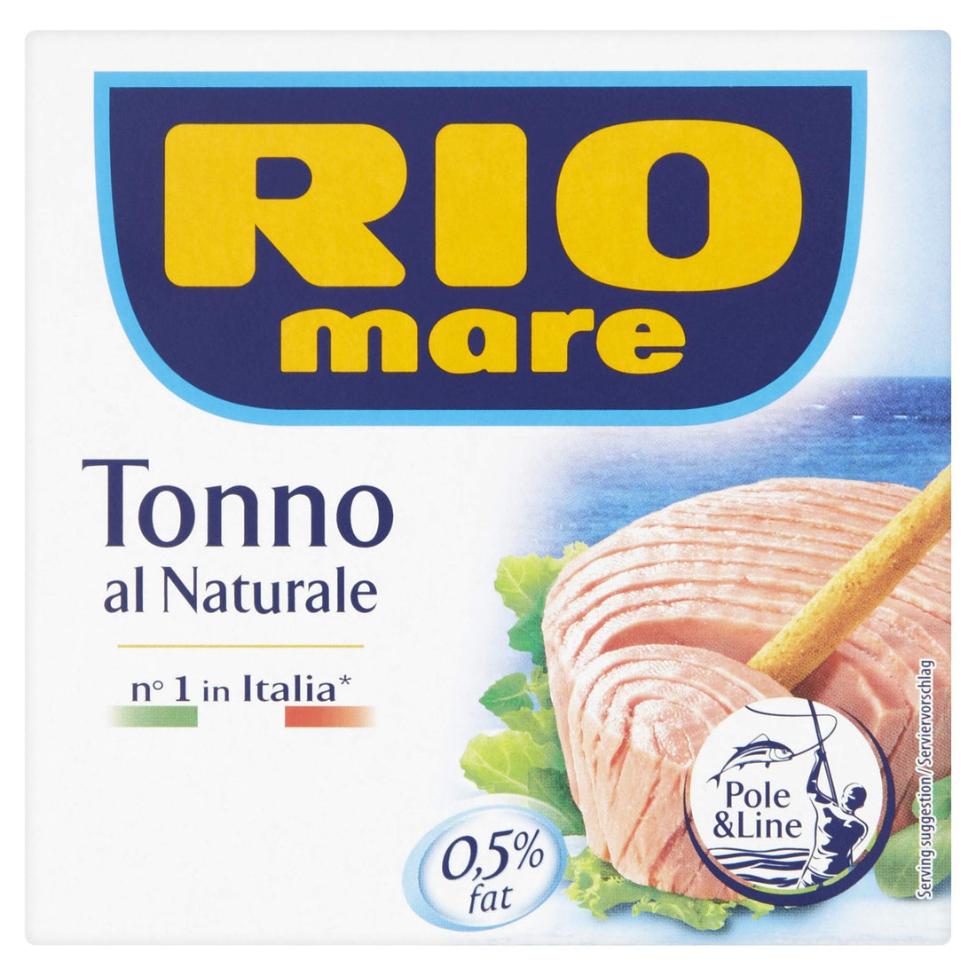 Rio Mare Solid Light Meat Tuna In Water 160gm