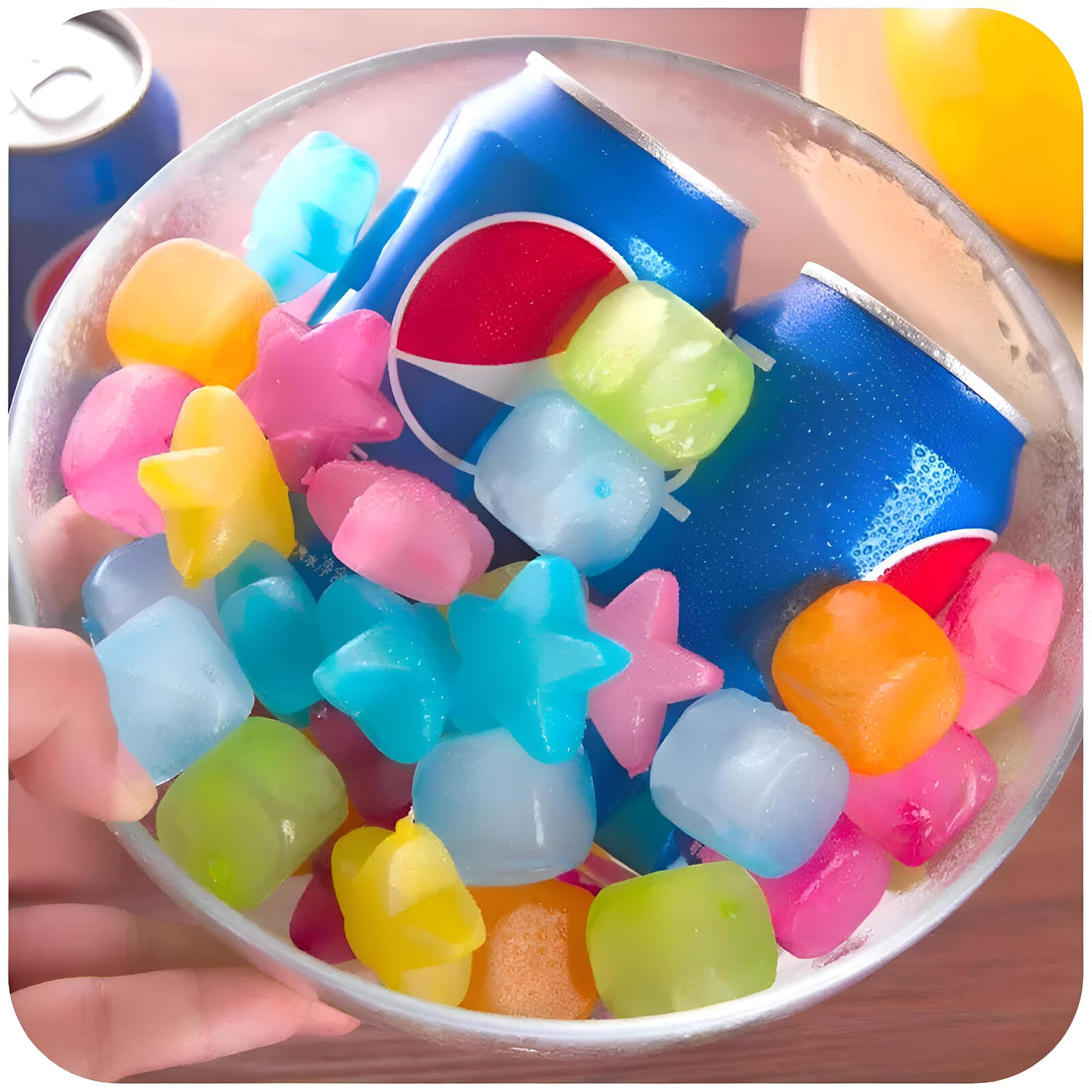 Eco Friendly Silicone Ice Cubes for Healthy Drinks, Creative Solution to Chill Drinks Without Dilution, Cool Random Shapes of Fake Ice Cubes to Enjoy, Get It Now from Al-Israa (20)