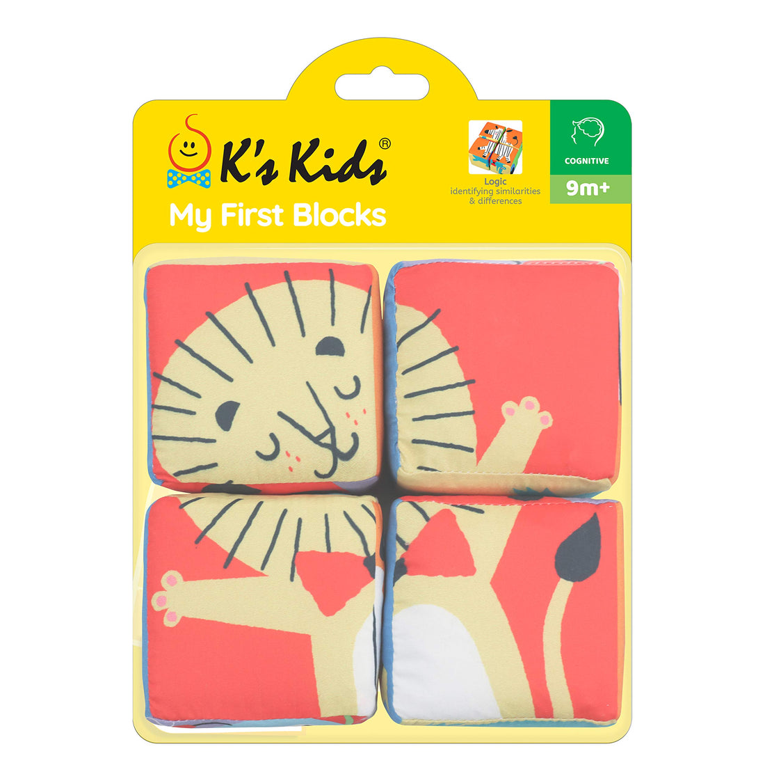 K's Kids My First Blocks (4pcs)