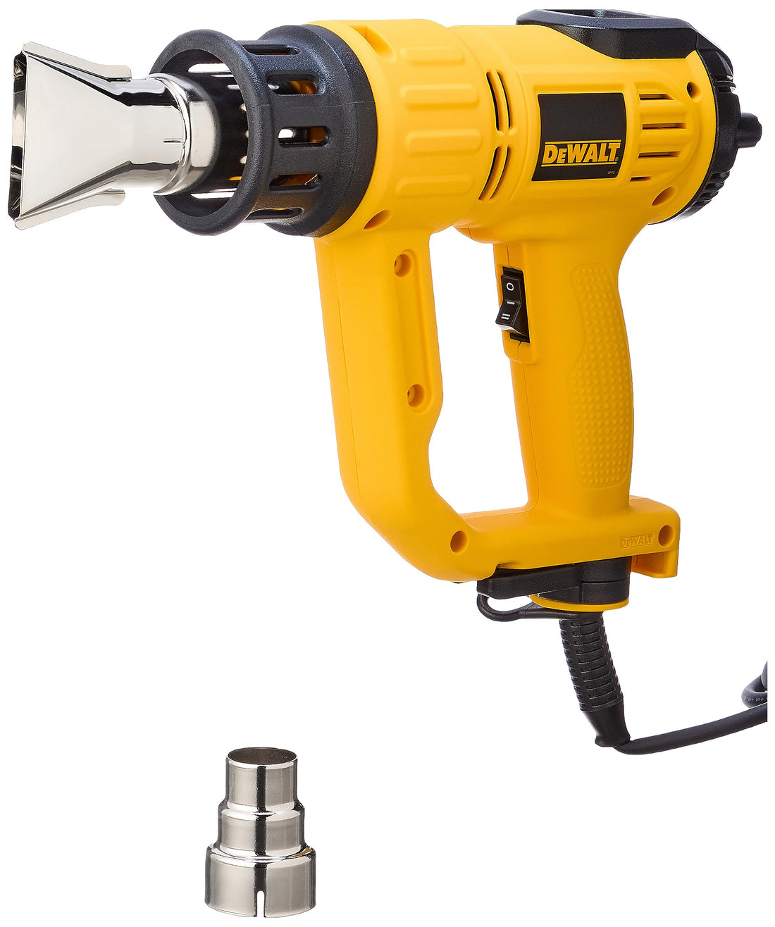Dewalt Lcd Premium Heat Gun 2000 Watts, Black And Yellow [d26414-gb]