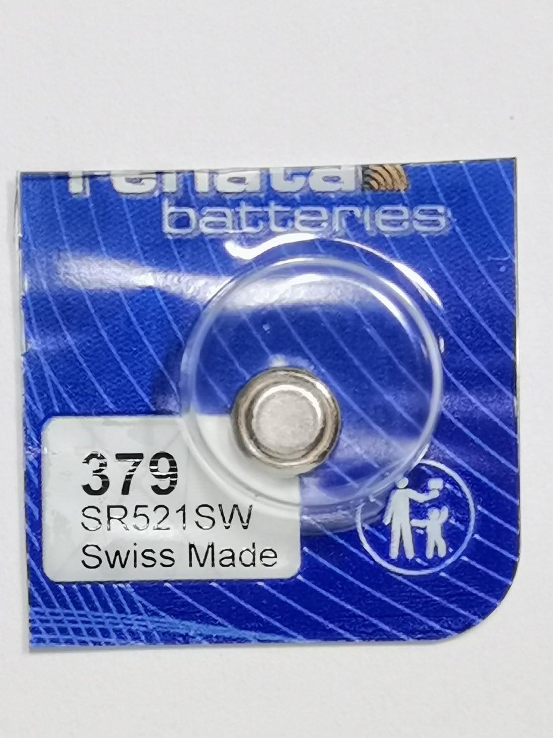 Renata Watch Battery Swiss Made Renata 379 or SR521SW OR AG0 1.5V (1 x 379 or SR 521 SW)