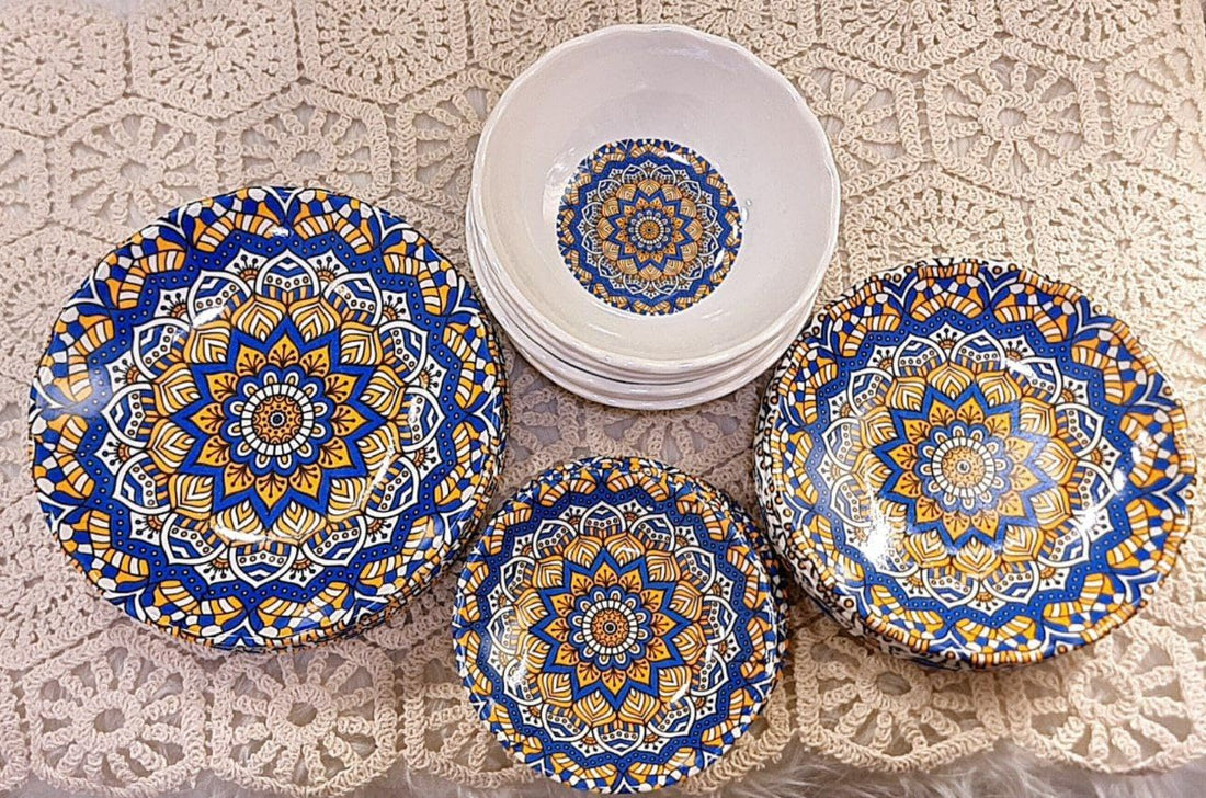 Melamine Dinner Set 24 Pieces