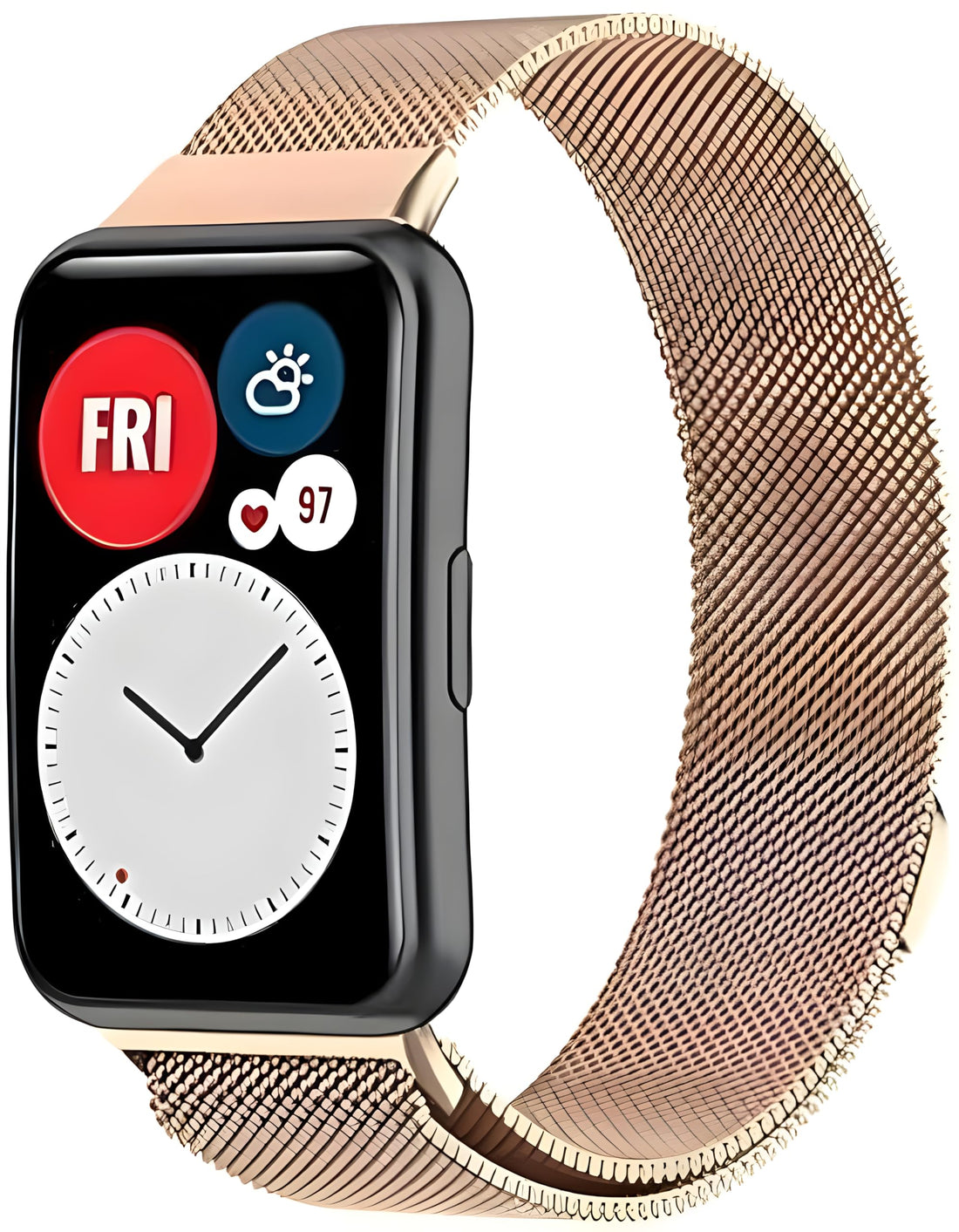 Compatible with Huawei Watch Fit Band, Magnetic Stainless Steel Replacement Wristband, Watch Band Compatible with Huawei Watch Fit by Next store