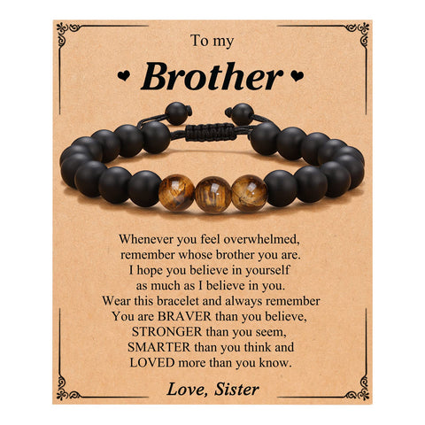 D Dongjiangjin Gift To My Man Bracelet s for Boyfriend Husband Dad Son Uncle Grandpa Brother Fiance Anniversary Birthday Christmas Father's Day for Men Boys Him, Stainless Steel, No Gemstone