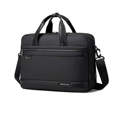 Arctic Hunter 15.6" Laptop Bag – Shockproof & Water-Repellent 2-in-1 Business Briefcase with Detachable Shoulder Strap, Hand & Sling Carry – Khaki – GWB00888