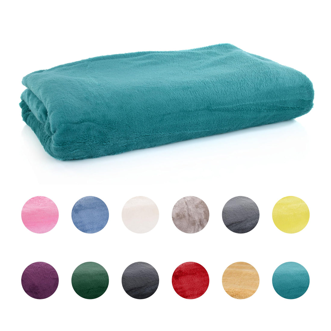 Mintra Home Throw Blanket for Couch, Soft Polyester Fleece Blanket, Cozy Lightweight Fuzzy Fall Décor Throw Blankets for Bed/Bed Cover/Couch Cover, 51” x 60” (XS, Light Green)