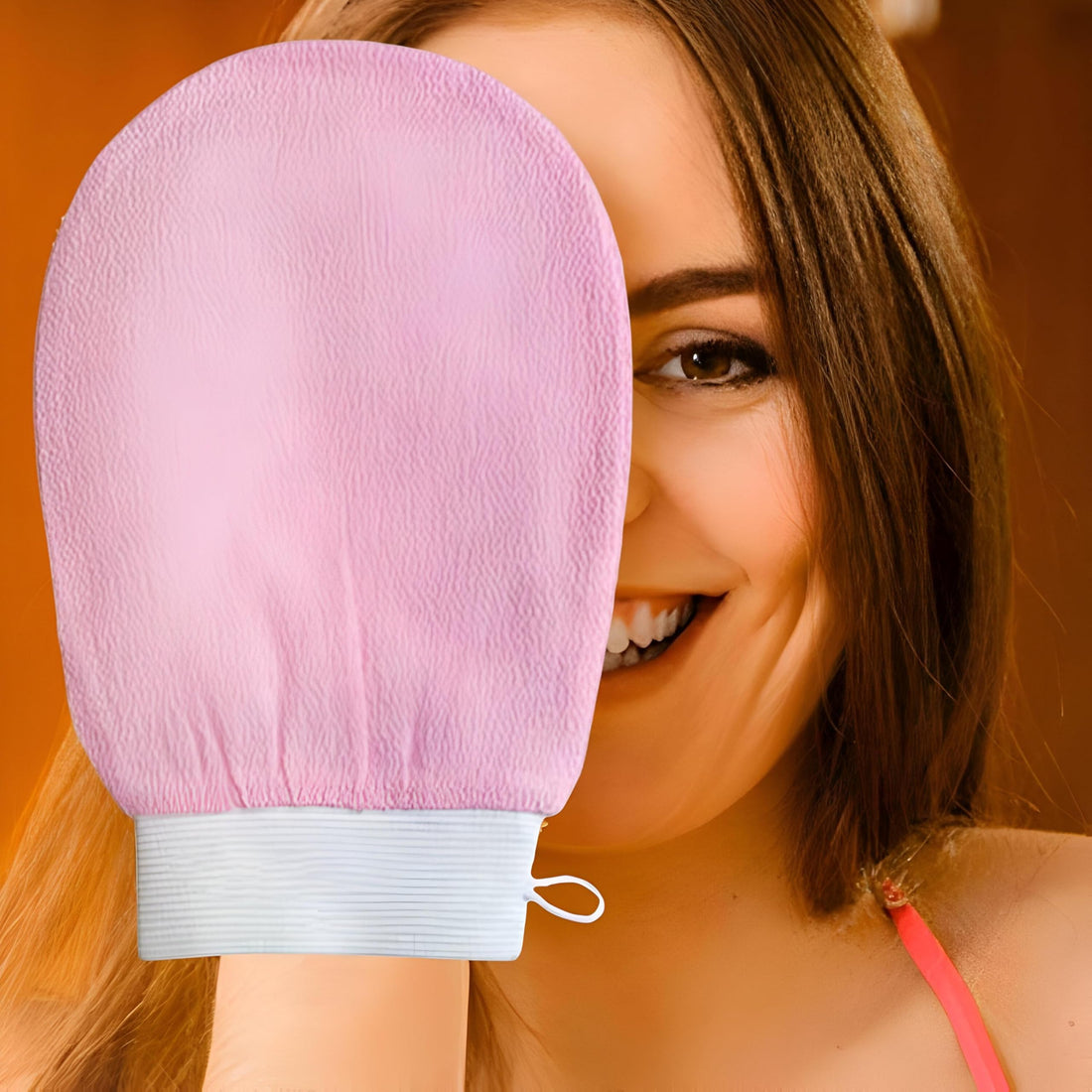 Exfoliating Sponge, Body Exfoliating Mitt, Magic Exfoliating Bath Sponge, Super Soft 3D Exfoliating Bath Sponge for Refreshing and Renewing Bath (1 Piece)