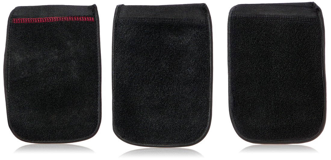 Treprof Tre-5102 Spa Loofah – Moroccan Exfoliating Hammam Bath Glove With Dual-Sided Hard Texture – Pack Of 3
