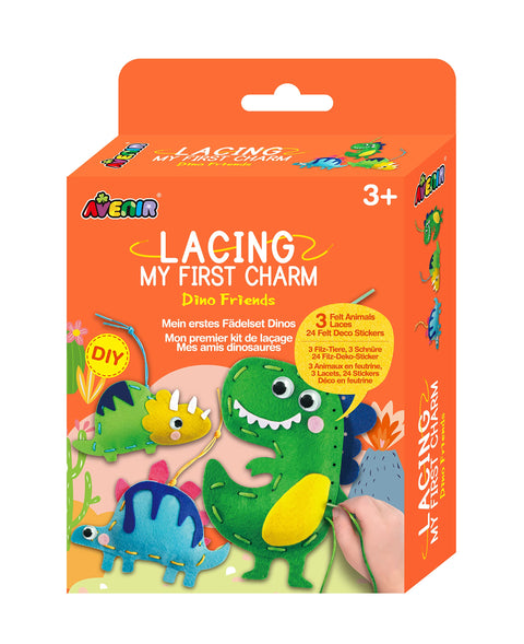 Avenir CH211798 My First Lacing Kit | Little Pets | Improve Sewing and Stitching Skills | Creative Fun for Kids 3+
