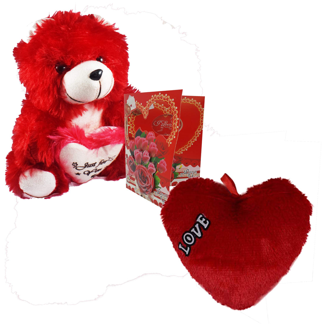 I Love You Sound Musical Led Greeting Card with Teddy Bear Best Valentines Day Gift for Girlfriend Boyfriend Wife Husband,Fiance, Fiancee
