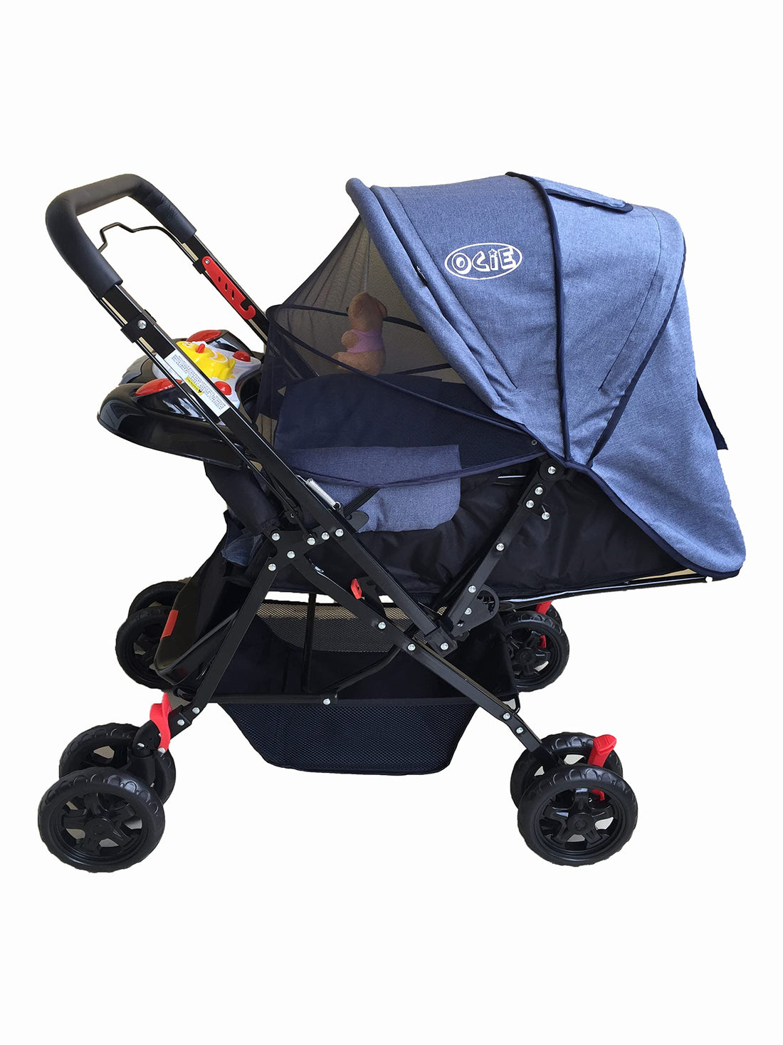 Bambio Push and Go Stroller -multicolor