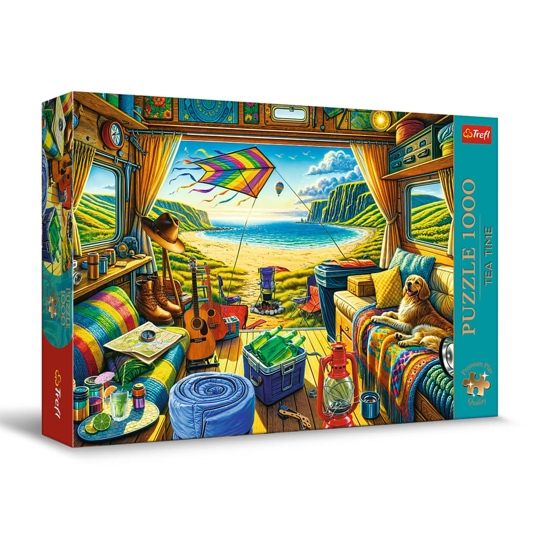 Puzzles - "1000 Premium Plus" - Tea Time: Van Life_FSC Mix 70%