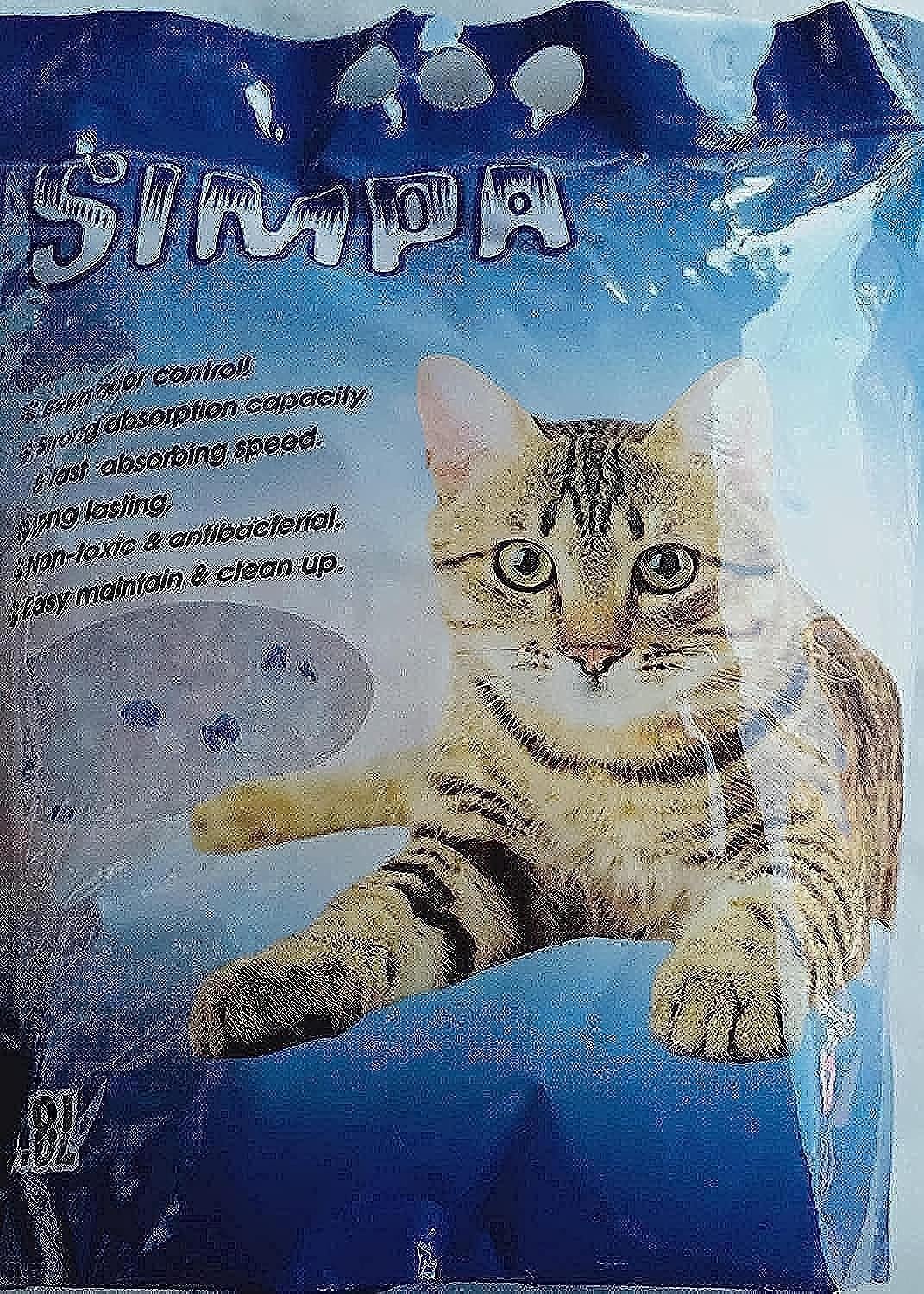 simpa Crystal Cat Sand 12 Gallons