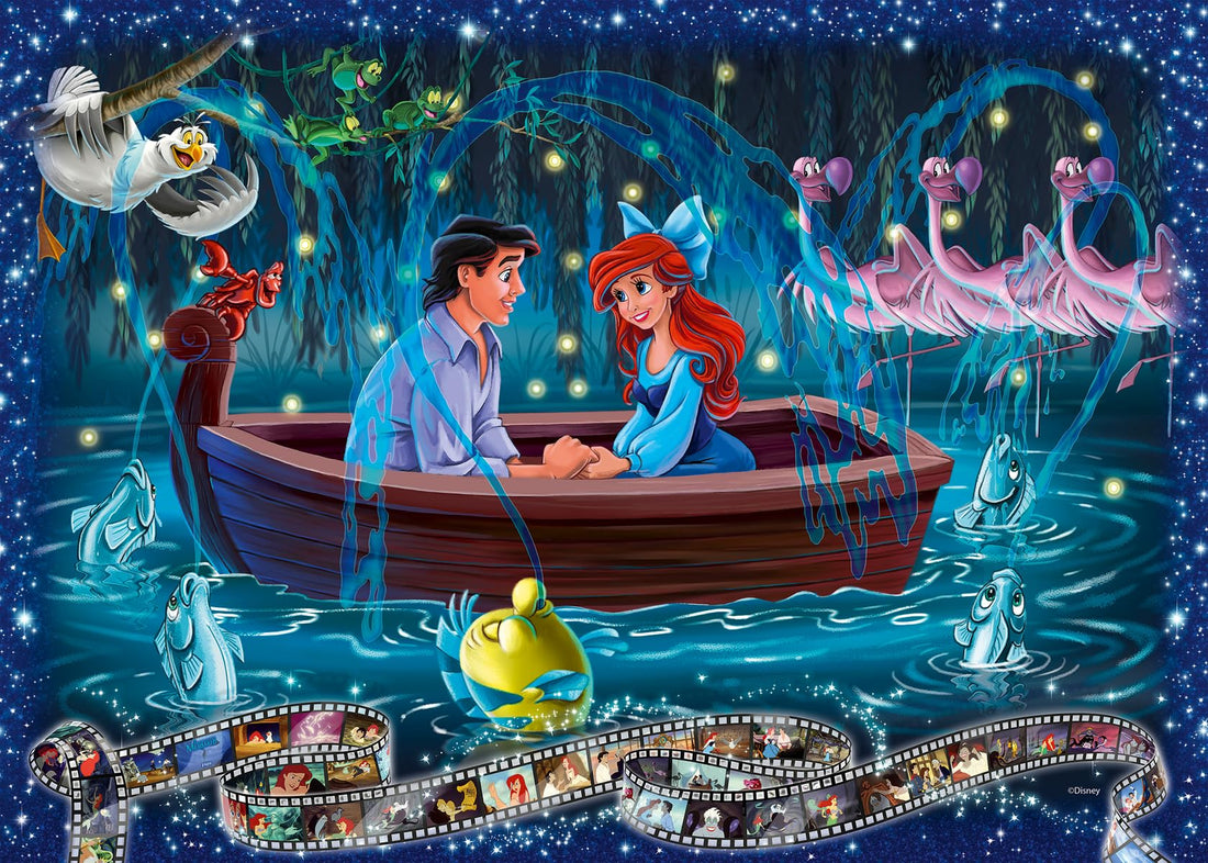 Ravensburger Puzzle 12000319 - Arielle - 1000 Teile Disney Puzzle für Erwachsene und Kinder ab 14 Jahren