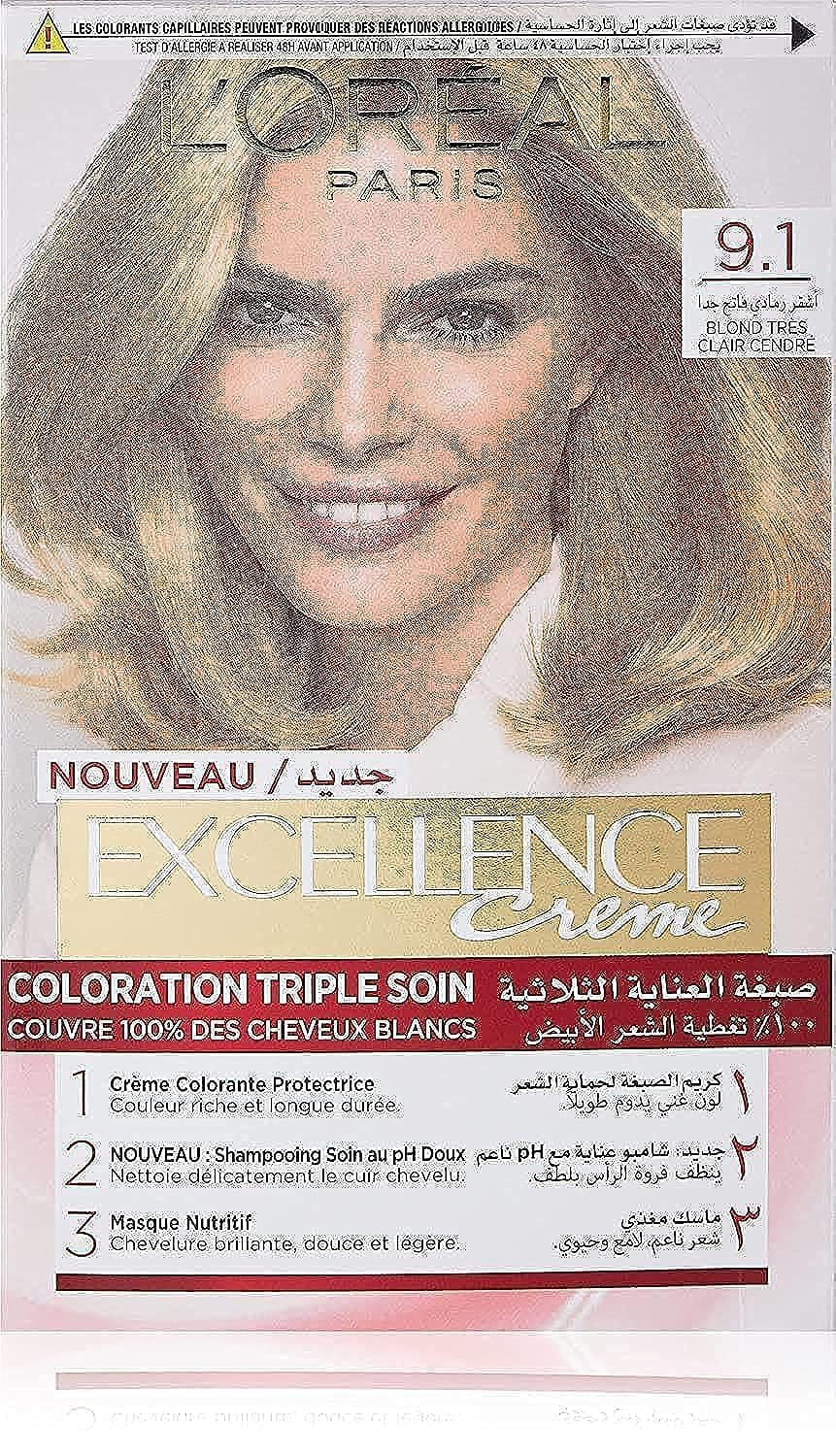 L’Oréal Paris L'Oréal Paris Excellence Creme - 9.1 Very Light Ash Blonde