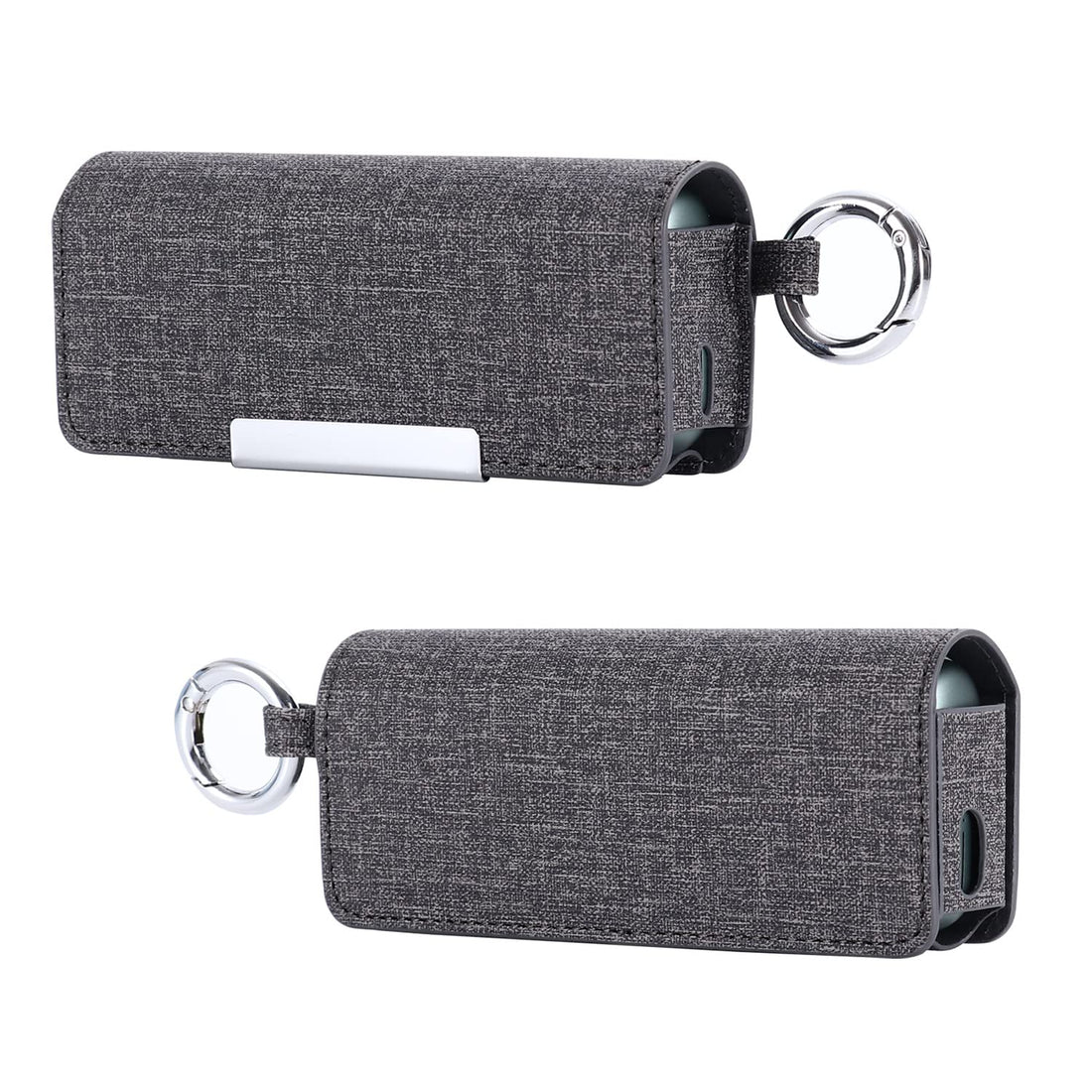 fashion mania Case Compatible with IQO ILUMA PRIME Cigarette Carry Case Cigarette Storage Wallet Cover (Grey)