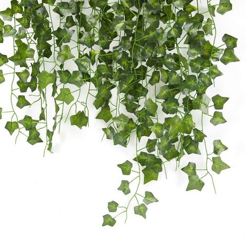 avasee Artificial Ivy Shapable in Garland, Fake Vine Leaves for Indoor Bedroom Kitchen Office Christmas Outdoor …