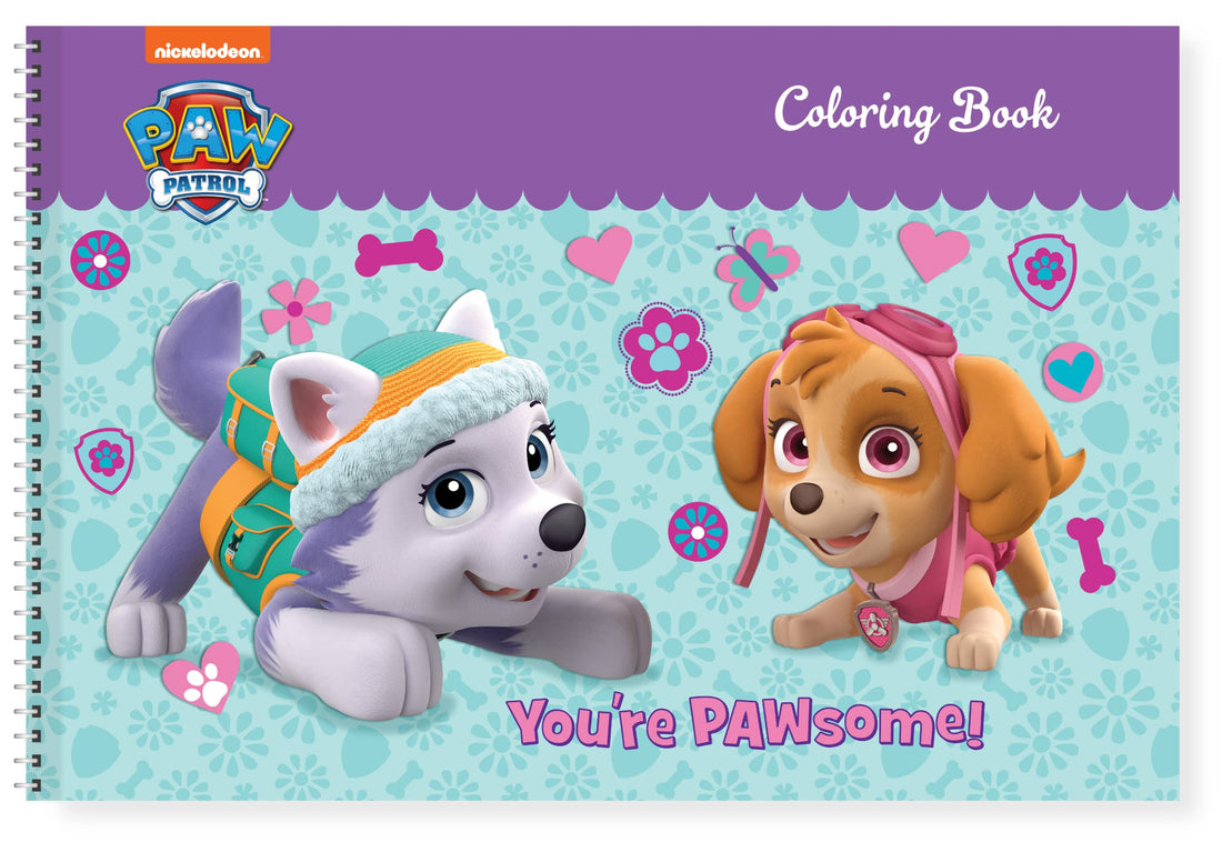 Nickelodeon PAW gaint awesome coloring
