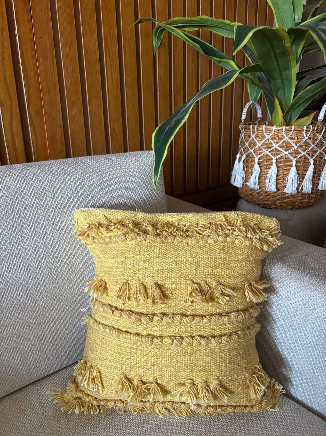 MacrameStore- Kilim Cushion Cover 45×45 cm - كوفر كوشن كليم