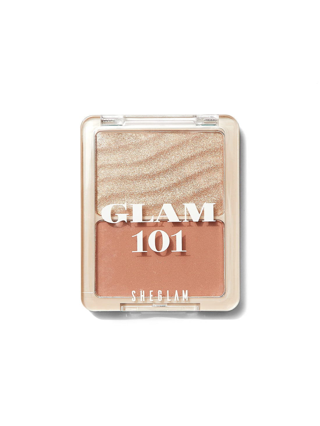 SHEGLAM GLAM 101 Hybrid Highlighter & Blush Duo - Seville