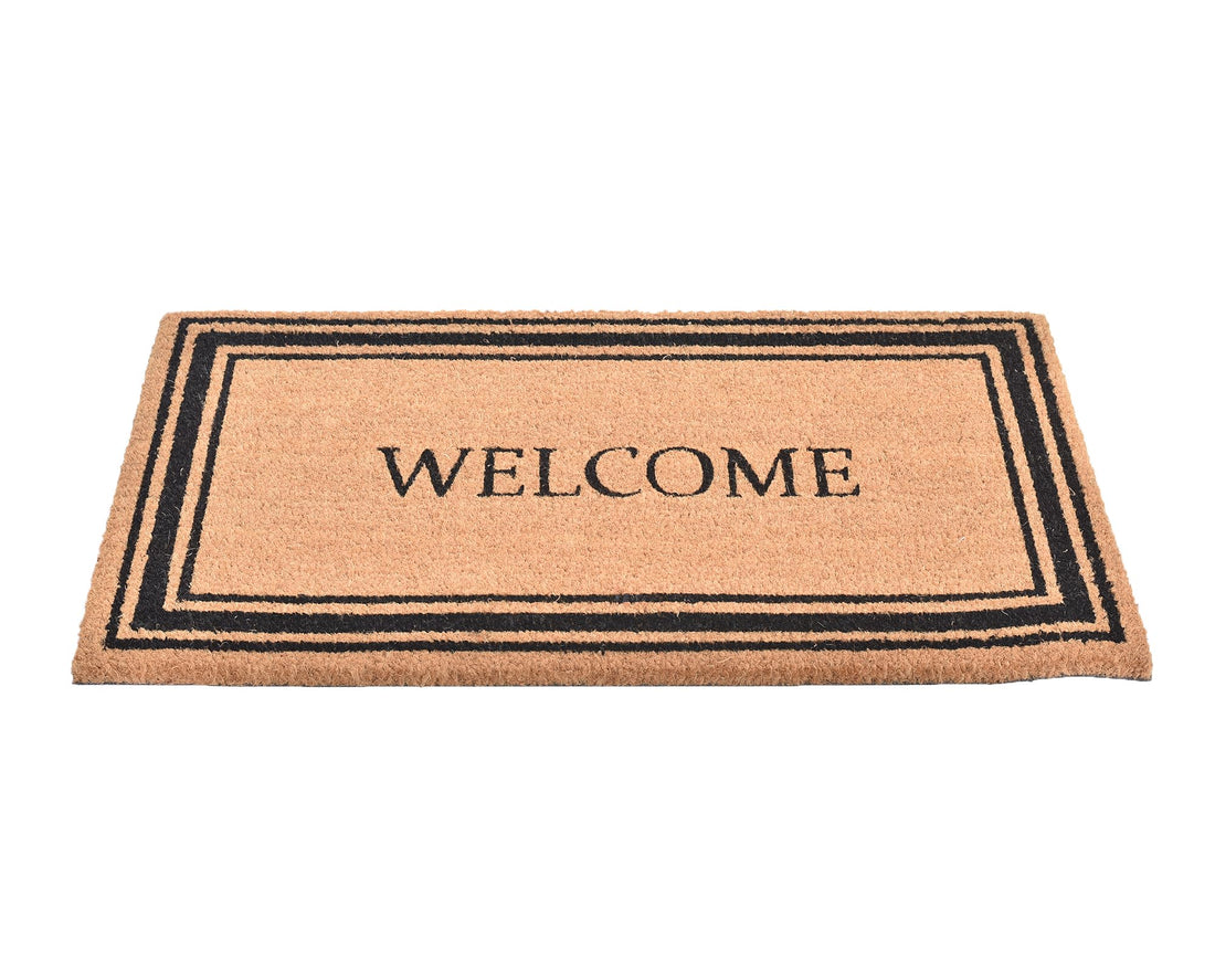 rectangular Coir Doormat 40 x 75 Cm 90240/40 * 75cm