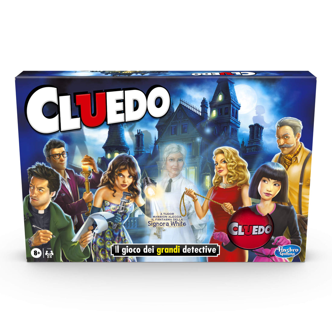 Hasbro Gaming Cluedo with the Ghost of Mrs, White, Amazon Exclusive