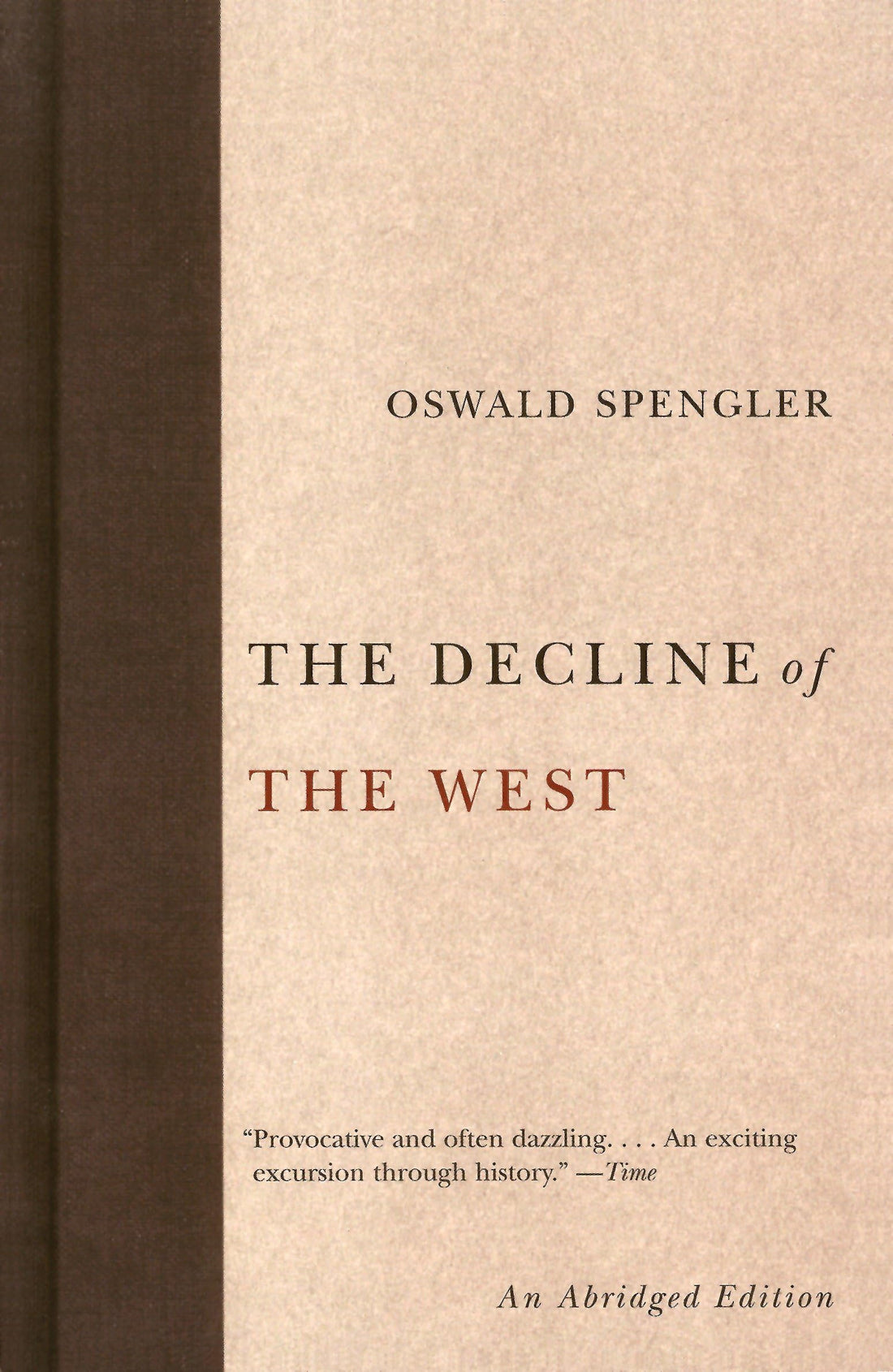 The Decline of the West