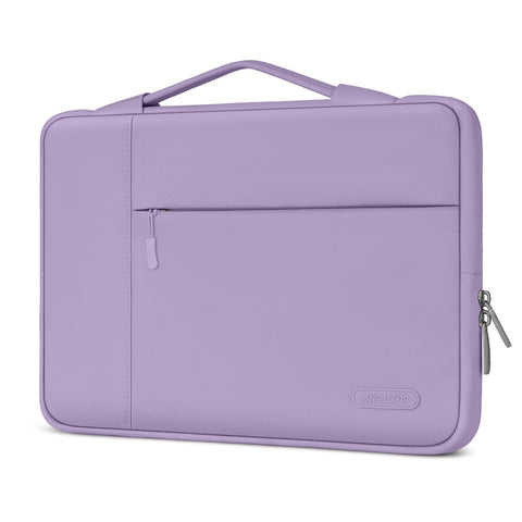 MOSISO Laptop Case 13 inch, 13 inch Laptop Sleeve with Handle Compatible with MacBook Air 13 M4 M3 M2 M1 2025-2018 / Pro 13 M2 M1 2025-2016, Polyester Multifunctional Computer Bag, Purple