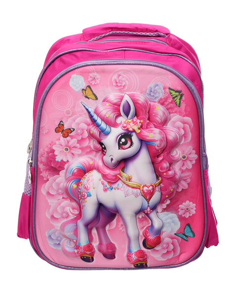 Durable School Backpack with 2 Zippers, Spacious & Lightweight Bag for Kids, Teens & Students, Comfortable Shoulder Straps