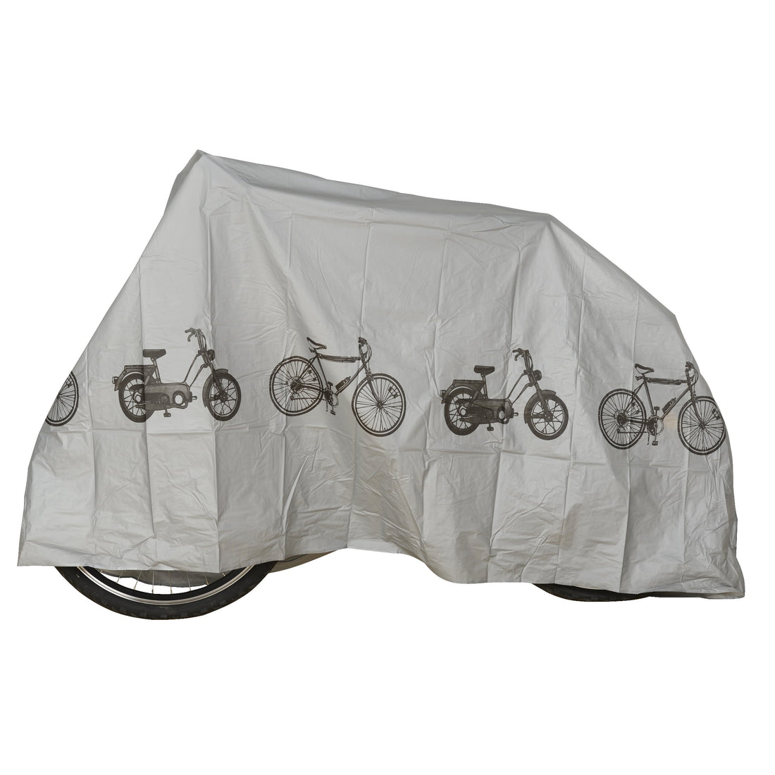 FISCHER 86402 Universal Bicycle Garage (W) 2,000 x (H) 1,100 mm, Grey, 200 x 110 cm