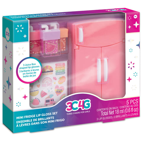 Mini Fridge Lip Gloss Set
