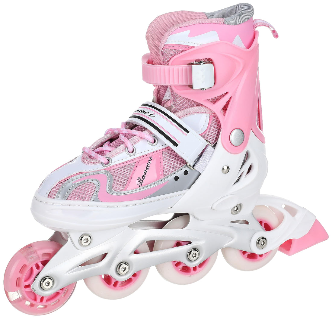 Sporty Roller skate shoes size m - pink