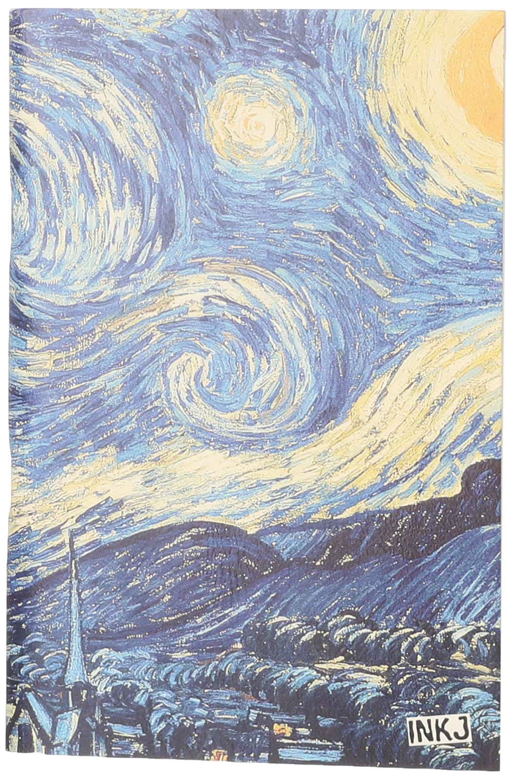A5 sketchbook for drawing, starry night