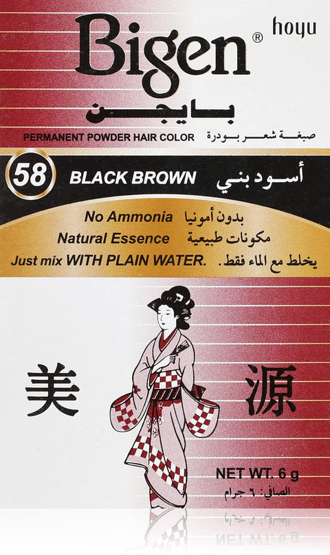 Bigen hair dye no.58