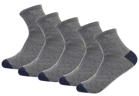 White Flower Unisex Set Of 5 Pieces Casual Socks Socks (pack of 1)