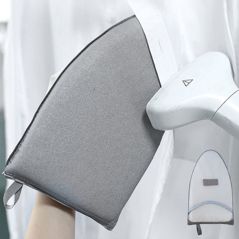 Garment Steamer Ironing Gloves - Anti Steam, Heat Resistant Mitt - Steamer Accessories for Clothes, 2Pcs