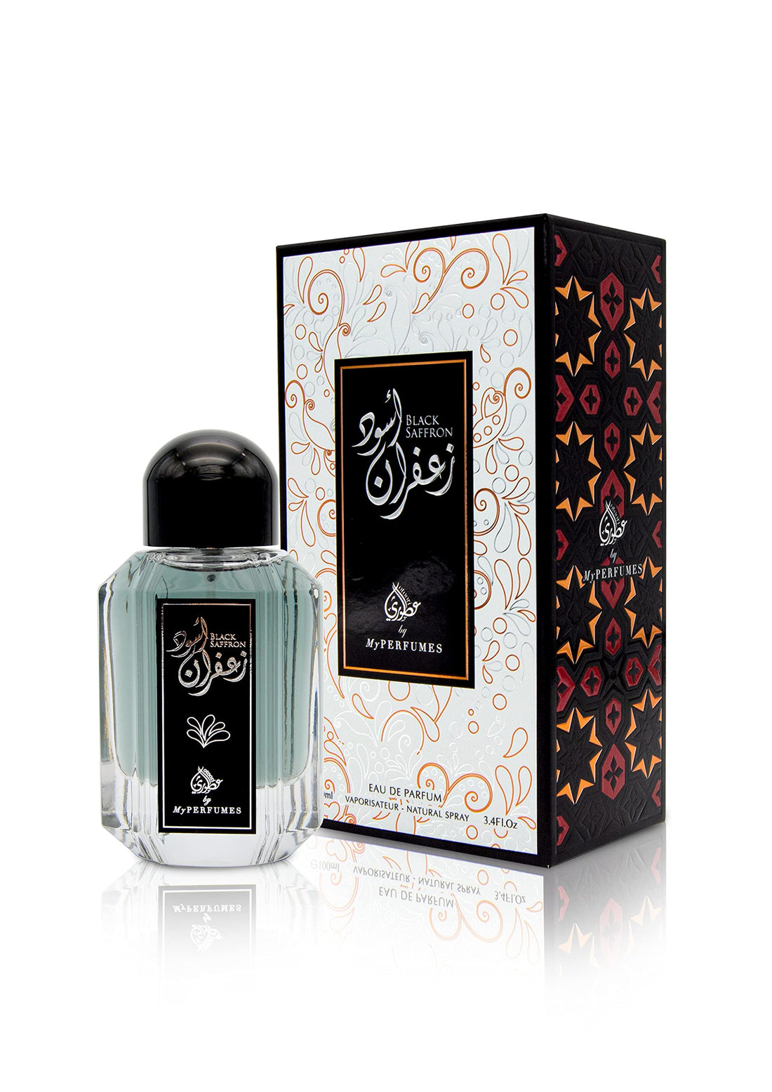 My Perfumes BLACK SAFFRON from OTOORI Eau De Parfum for Men and Women Long Lasting Arabian Perfume 100ml