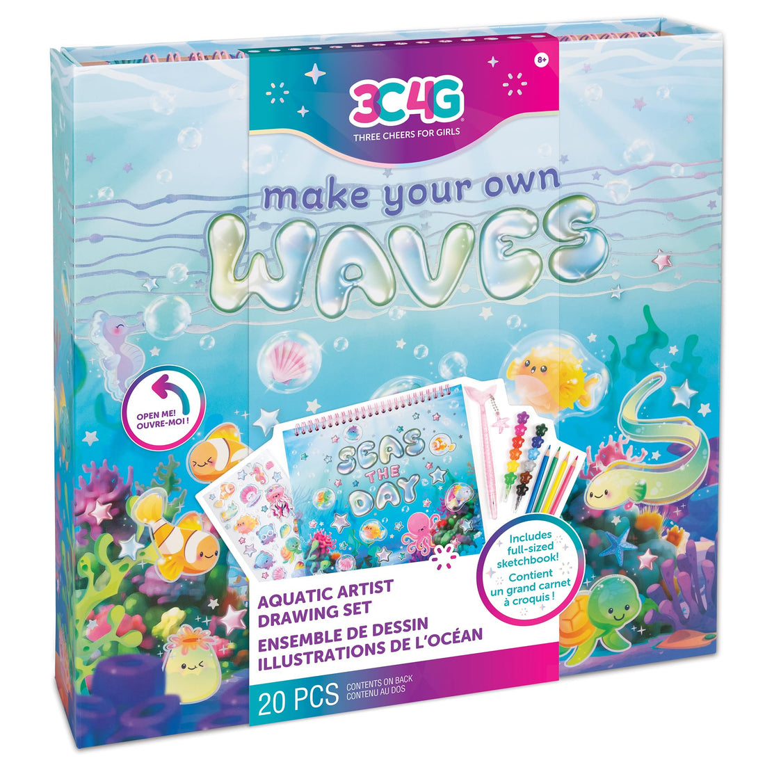 Aquatic Fantasy Deluxe Drawing Set