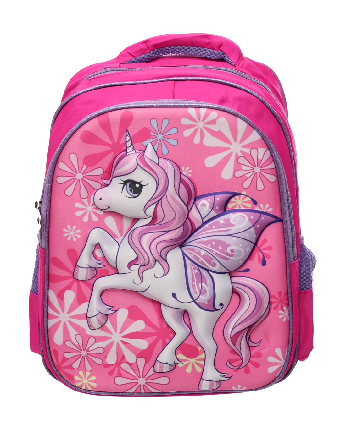 Durable School Backpack with 2 Zippers, Spacious & Lightweight Bag for Kids, Teens & Students, Comfortable Shoulder Straps