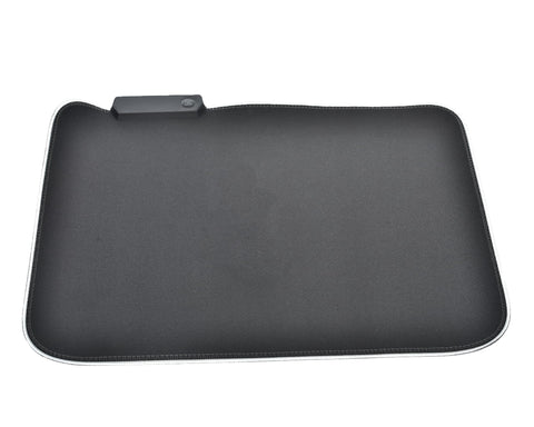 Generic RGB Rubber Speed Surface Mouse Pad Its Works Great with All Mouse Sensor With Lighting Edges For Gaming 35x25 CM - Black