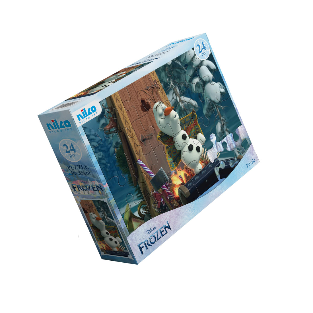 Nilco Disney Olaf Jigsaw Puzzle 24-Pieces, XX-Large