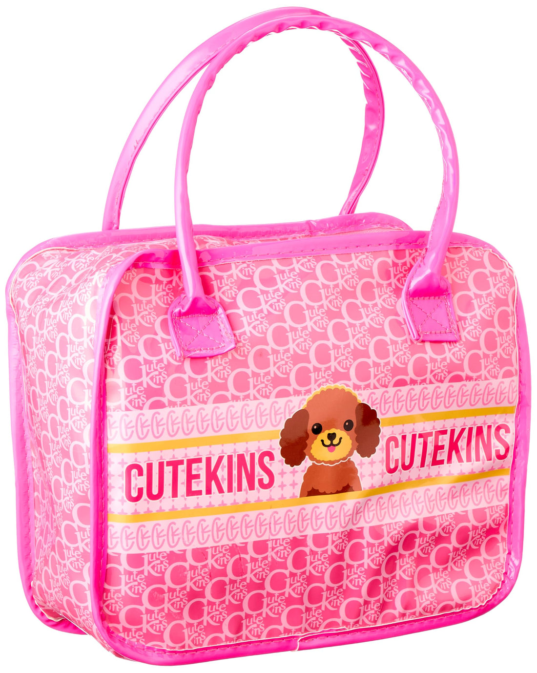 Brown Puppy Plush Pet with Carry Case - 20 cm Size