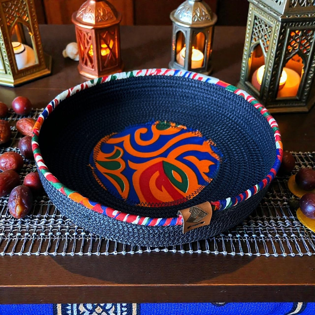 Ramadan Plate,(6×25×6),from woven it