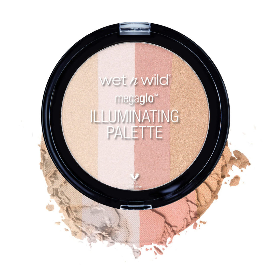 Markwins Beauty Brands Wet n Wild MegaGlo Illuminating Palette Catwalk Pink,0.4 Ounce (Pack of 1),320