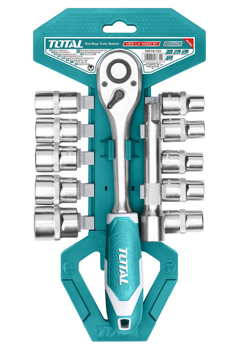 Total 12PCS 1/2 Socket Set THT141121