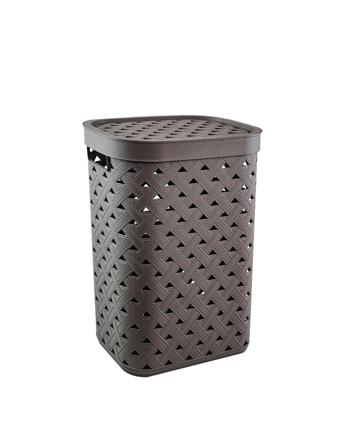 Aksa Bloom Laundry Basket 60 Liter Brown
