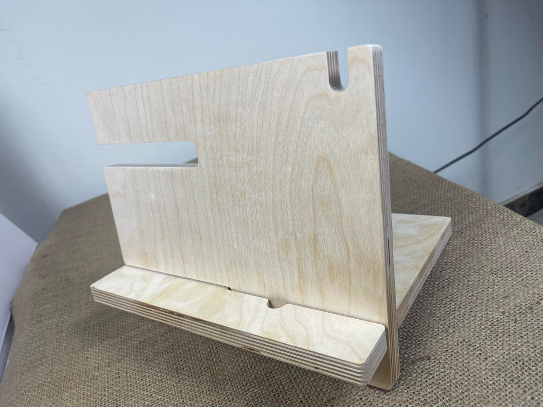 Plywood Docking Station for your personal stuff